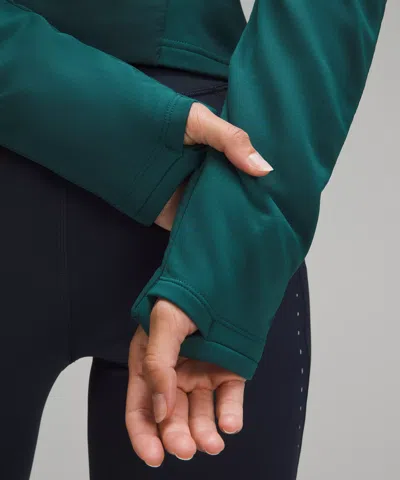 Lululemon Push Your Pace Jacket In Blue