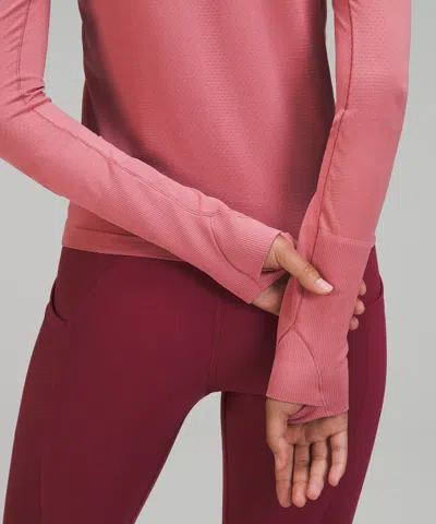 Lululemon Swiftly Tech Long-sleeve Shirt 2.0 In Pink