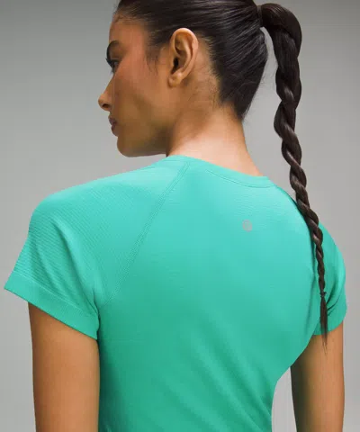 Lululemon Swiftly Tech Short-sleeve Shirt 2.0 In Blue