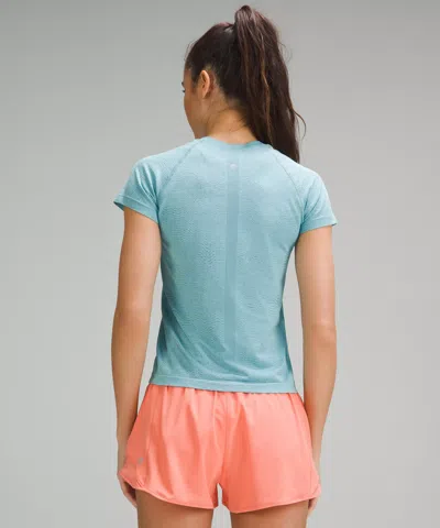 Lululemon Swiftly Tech Short-sleeve Shirt 2.0 In Blue