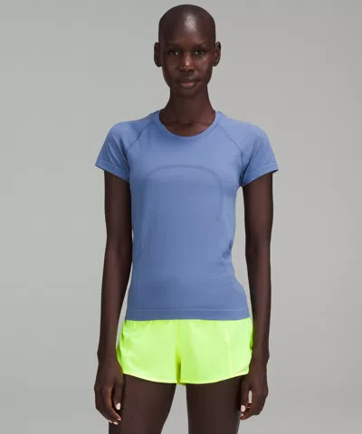 Lululemon Swiftly Tech Short-sleeve Shirt 2.0 In Blue