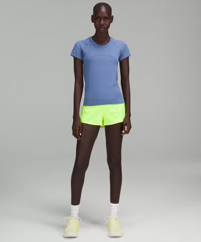 Lululemon Swiftly Tech Short-sleeve Shirt 2.0 In Blue