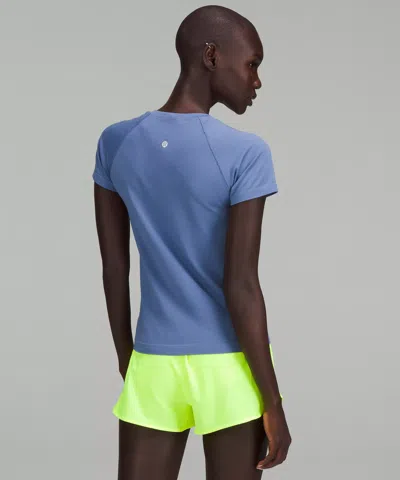 Lululemon Swiftly Tech Short-sleeve Shirt 2.0 In Blue