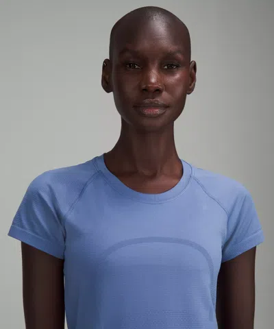 Lululemon Swiftly Tech Short-sleeve Shirt 2.0 In Blue