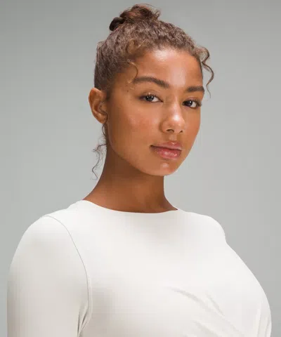 Lululemon Time To Restore Long-sleeve Shirt In White