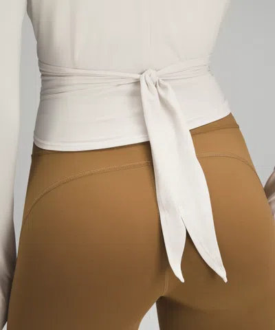 Lululemon Time To Restore Long-sleeve Shirt In White