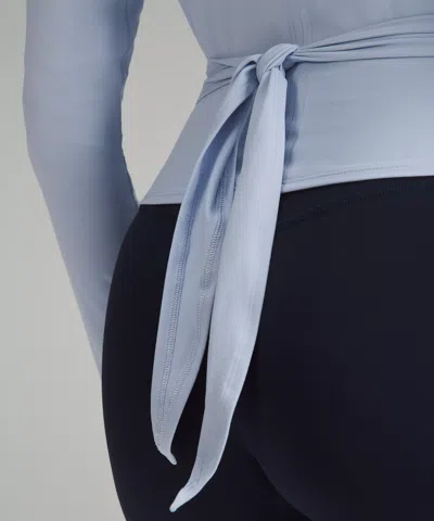 Lululemon Time To Restore Long-sleeve Shirt In Blue