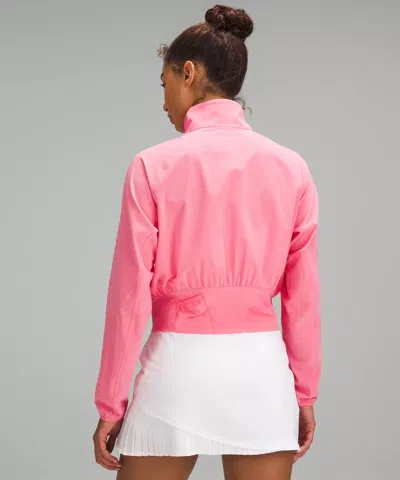 Lululemon Water-repellent Stretch Tennis Jacket In Pink