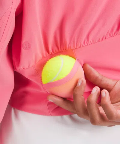 Lululemon Water-repellent Stretch Tennis Jacket In Pink