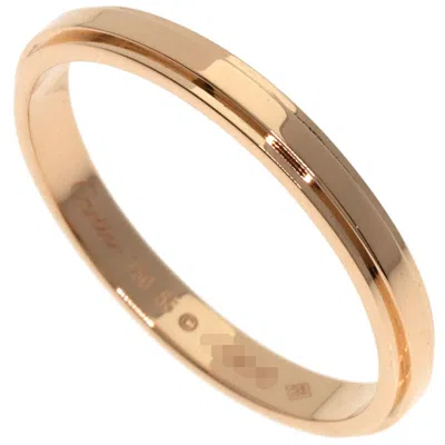 Pre-owned Cartier Pink Gold Pink Gold (18k) Band Ring ()