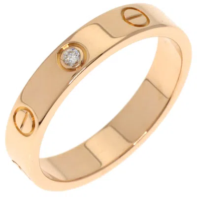 Pre-owned Cartier Pink Gold Pink Gold (18k) Band Ring ()