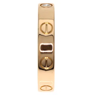 Pre-owned Cartier Pink Gold Pink Gold (18k) Band Ring ()