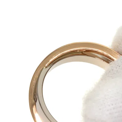 Pre-owned Cartier Pink Gold White Gold Pink Gold (18k) White Gold (18k) Band Ring () In Multi