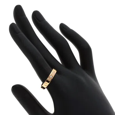 Pre-owned Cartier Pink Gold Pink Gold (18k) Band Ring ()