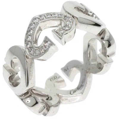Pre-owned Cartier White Gold White Gold (18k) Band Ring ()