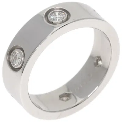 Pre-owned Cartier White Gold White Gold (18k) Band Ring ()