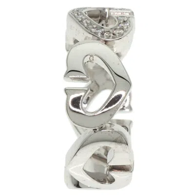 Pre-owned Cartier White Gold White Gold (18k) Band Ring ()