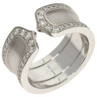 Pre-owned Cartier White Gold White Gold (18k) Band Ring ()