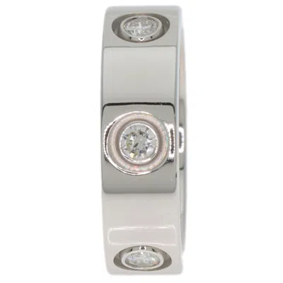 Pre-owned Cartier White Gold White Gold (18k) Band Ring ()
