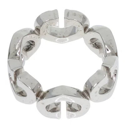 Pre-owned Cartier White Gold White Gold (18k) Band Ring ()