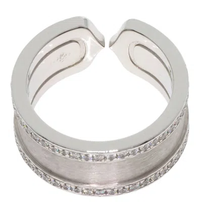 Pre-owned Cartier White Gold White Gold (18k) Band Ring ()