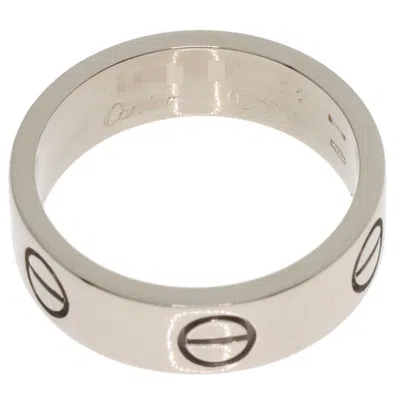 Pre-owned Cartier White Gold White Gold (18k) Band Ring ()
