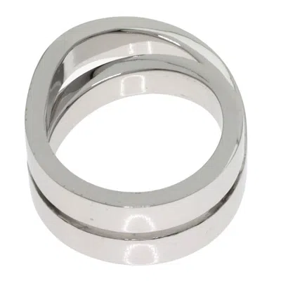 Pre-owned Cartier White Gold White Gold (18k) Band Ring ()