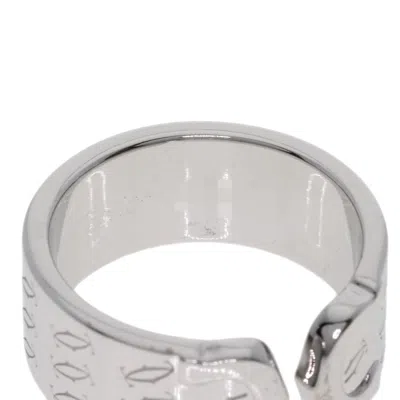Pre-owned Cartier White Gold White Gold (18k) Band Ring ()