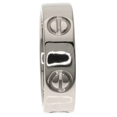 Pre-owned Cartier White Gold White Gold (18k) Band Ring ()