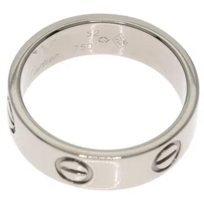Pre-owned Cartier White Gold White Gold (18k) Band Ring ()