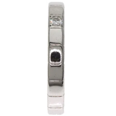 Pre-owned Cartier White Gold White Gold (18k) Band Ring ()