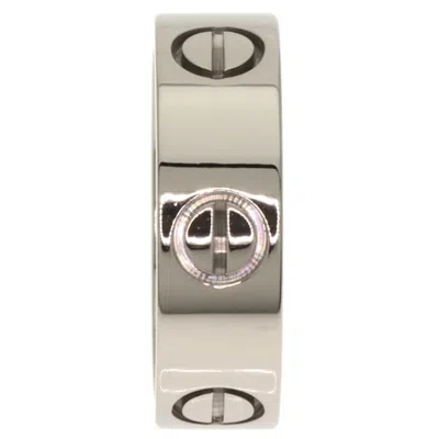 Pre-owned Cartier White Gold White Gold (18k) Band Ring ()