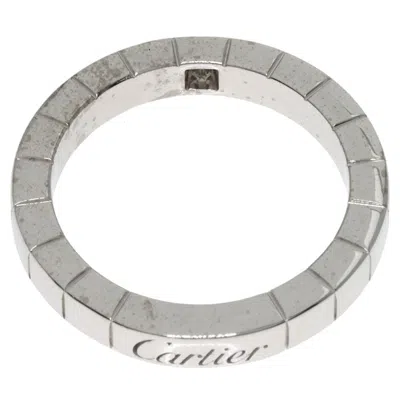 Pre-owned Cartier White Gold White Gold (18k) Band Ring ()