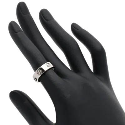 Pre-owned Cartier White Gold White Gold (18k) Band Ring ()