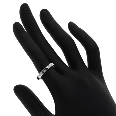 Pre-owned Cartier White Gold White Gold (18k) Band Ring ()