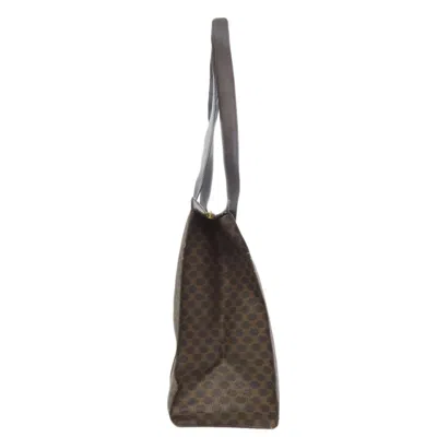Pre-owned Celine Black Brown Pvc Tote Bag () In Multi
