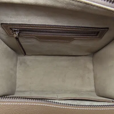 Pre-owned Celine Brown Leather Tote Bag ()