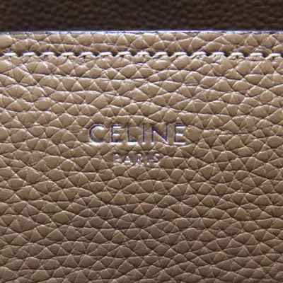 Pre-owned Celine Brown Leather Tote Bag ()