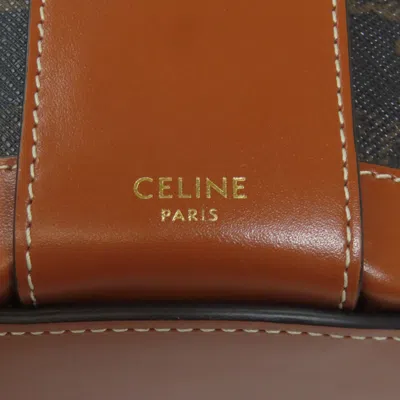 Pre-owned Celine Brown Pvc Leather Shoulder Bag ()