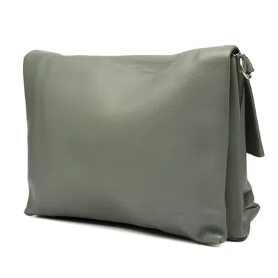 Pre-owned Celine Green Leather Shoulder Bag ()