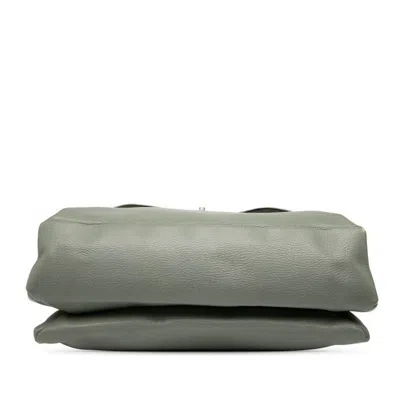 Pre-owned Celine Green Leather Shoulder Bag ()