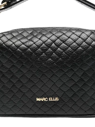 Marc Ellis Quilted Tote Bag In Black