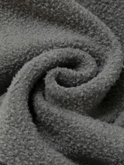 Aape By A Bathing Ape Ribbed-hem Hoodie In Gray