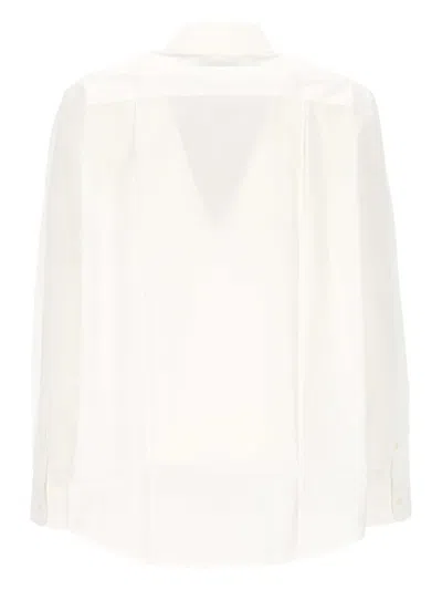 Applied Art Forms Graphic-print Shirt In White