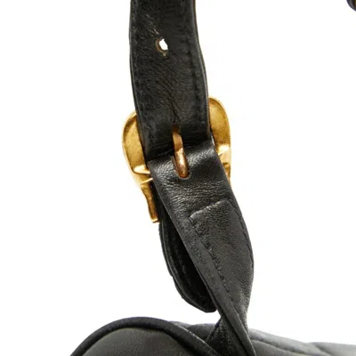 Pre-owned Chanel Black Leather Backpack ()