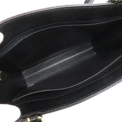 Pre-owned Chanel Black Leather Tote Bag ()