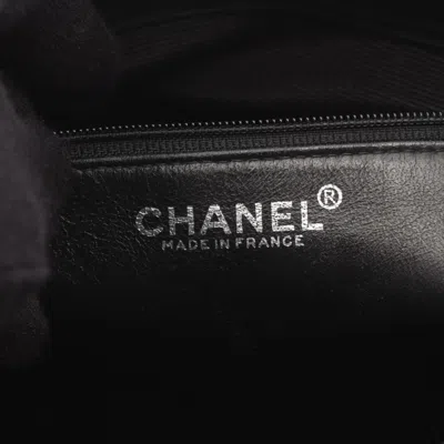 Pre-owned Chanel Black Leather Tote Bag ()