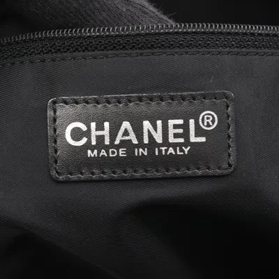Pre-owned Chanel Black New Travel Line Leather Tote Bag ()