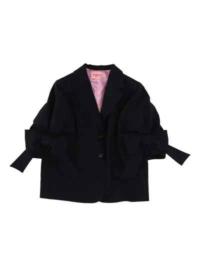 Vivetta Bows-detail Jacket In Black