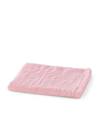 Uchino Marshmallow Gauze Bath Towel In Pink